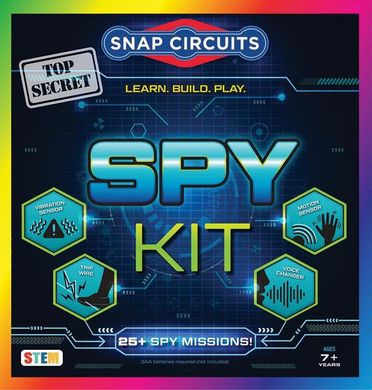 Snap Circuits Spy Kit: 25+ STEM Activities for Kids (7+)