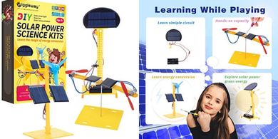 Solar Science Kits: DIY Mini Motors & Renewable Energy Projects
