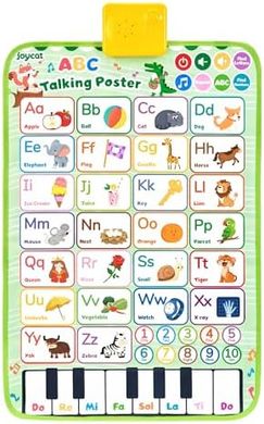Talking Alphabet Wall Chart: Educational Toy for Toddlers (18m-5yrs)