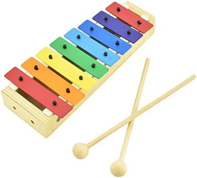 Musical Cube Xylophone: A Kid