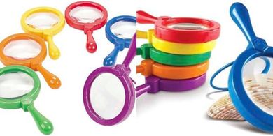 Jumbo Magnifiers: 6 Kids