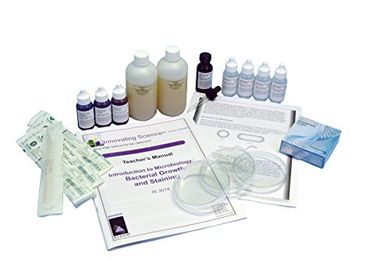 Microbiology Lab Kit: Bacterial Growth & Staining
