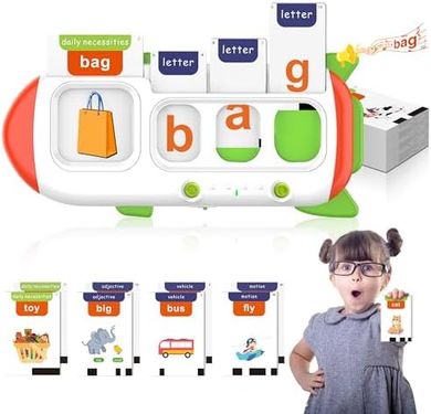 Talking Flash Cards: Sight Words & Sensory Learning for Toddlers (3-8)