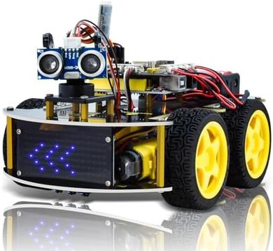 KEYESTUDIO Arduino Smart Car Robot Kit for STEM Education (Teens/Adults)
