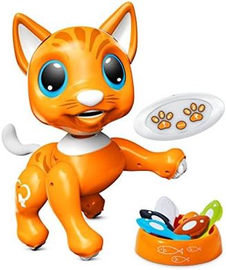 Interactive Robo-Pet Cat: Remote Control, Programmable, STEM Toy