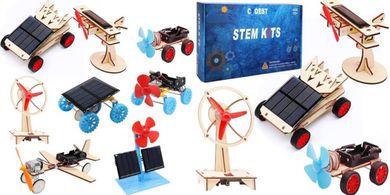 Solar-Powered STEM Building Kits for Kids