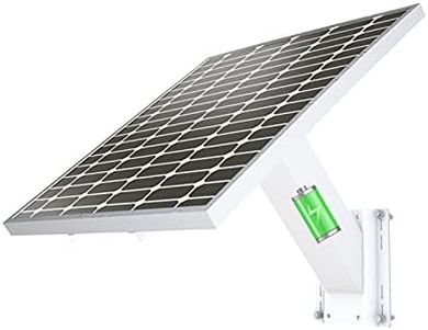 60W Monocrystalline Solar Panel Kit with 12V Battery for Off-Grid Use