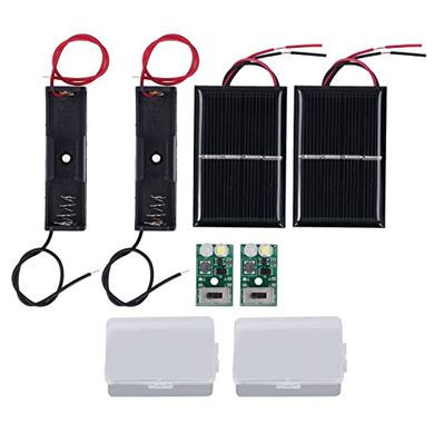1.2V Solar Lawn Lamp Control Kit with Instructions
