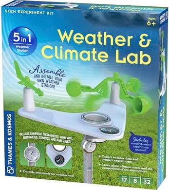 Weather & Climate Lab: 5-in-1 STEM Weather Station