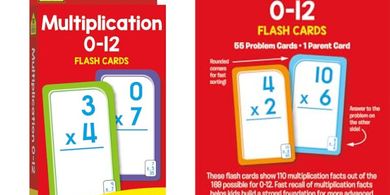 Multiplication Flash Cards: Grades 3-4, Ages 8+ (Common Core)