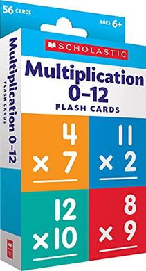 Multiplication Flash Cards (0-12)