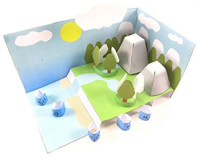 NewPath Water Cycle 3-D Model Kit (5 Sets)