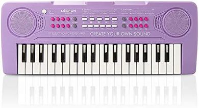 BIGFUN 37-Key Multifunction Kids Keyboard Piano (Purple)