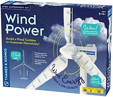 Wind Power STEM Kit: Build & Learn Renewable Energy
