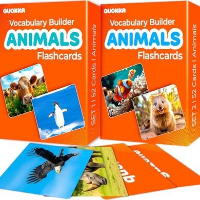 Quokka Flash Cards: Vocabulary Builder for Kids & Adults