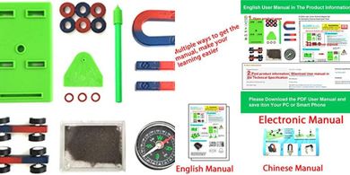 EUDAX Junior Science Magnet Set: Educational Experiment Tools